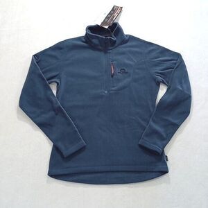 Mountain Equipment sweatshirt women's size Small / 6 blue fleece pullover *
